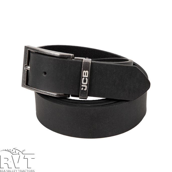 Rossano Adjustable Black Leather Belt